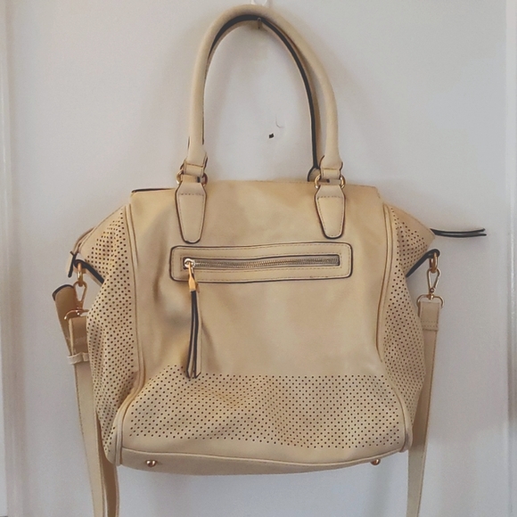 faux leather/vegan satchel bag - Picture 1 of 15